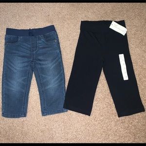 Baby Girl Jean Leggings and Play Leggings